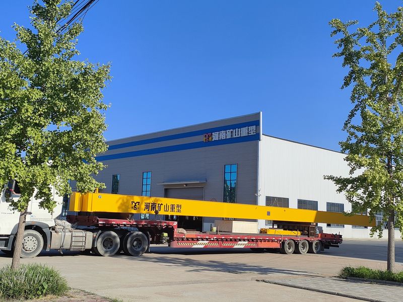 株洲某工程服務(wù)公司，選用我公司歐式雙梁起重機