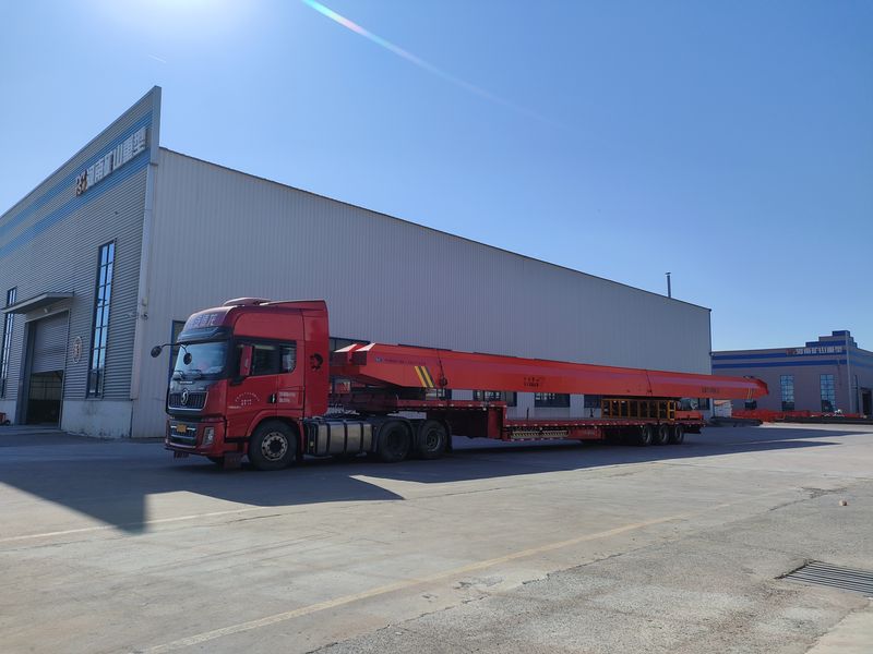 電動單梁起重機(jī)  2臺 LD3t—26.85m 制作完成，發(fā)往江蘇交付客戶使用